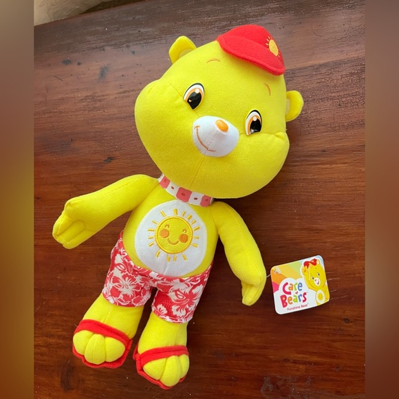 NWT NANCO Funshine Care Bear - Summer Fun - Picture 1 of 8